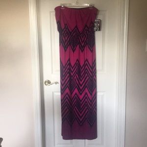 💓3/$30 Strapless Maxi Dress